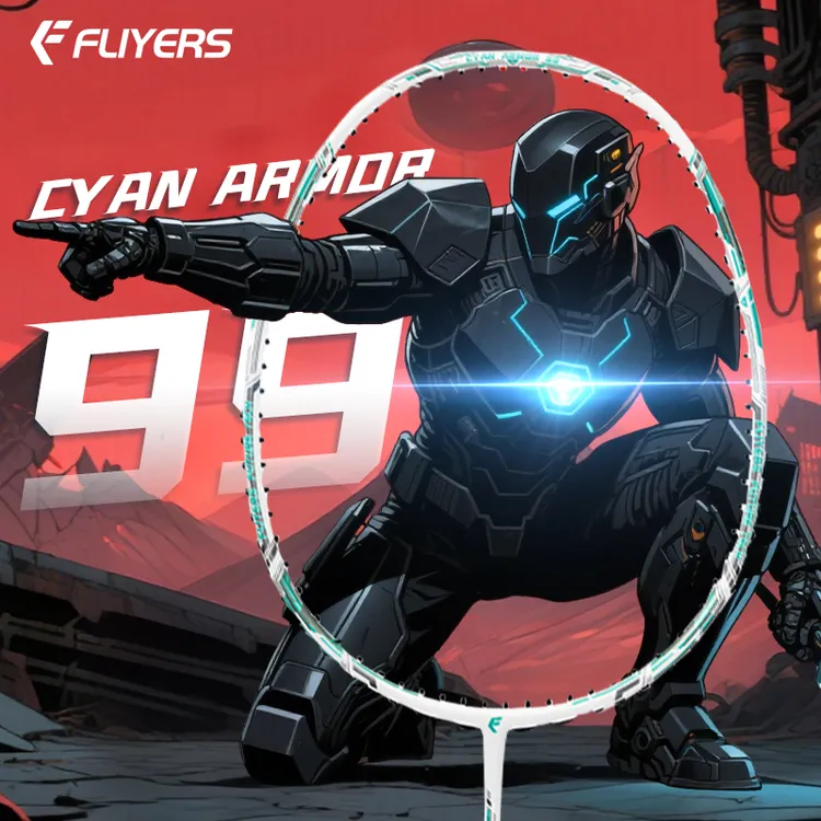 飞烨正品羽毛球拍全碳素羽毛球拍全碳素4U超轻专业耐打攻防兼备