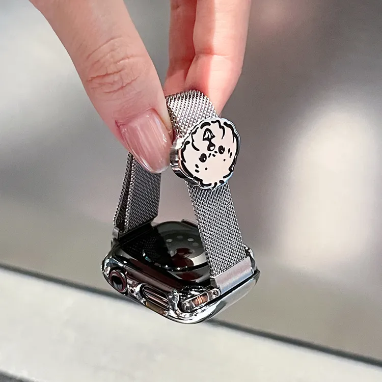 调皮小狗米兰尼斯表带适用iwatch手表applewatchs11苹果手表配件9