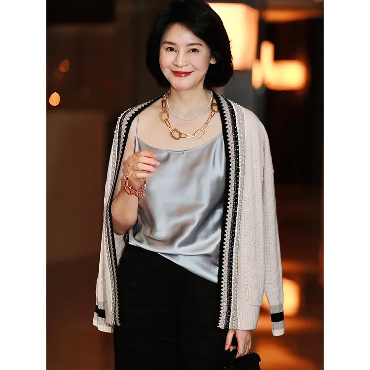 我是摩羯 仲夏晚风 22MM6A级桑蚕丝弹力抗皱垂坠吊带