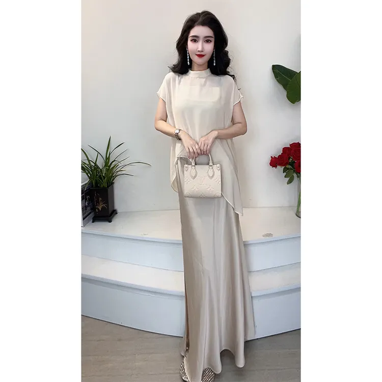 夏季新款气质高端小香风吊带连衣裙一整套夏装高级感两件套9973