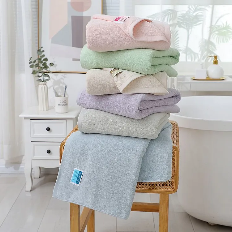 90*180微瑕款600克全棉浴巾家用洗澡吸水不掉毛酒店适用男女通用