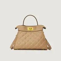 简约菱格质感小猫包软皮高级感通勤单肩斜挎包A0514