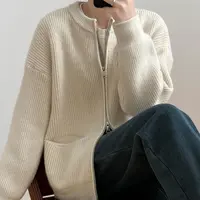 3674新款韩版软糯慵懒温柔风高级感小个子毛衣开衫