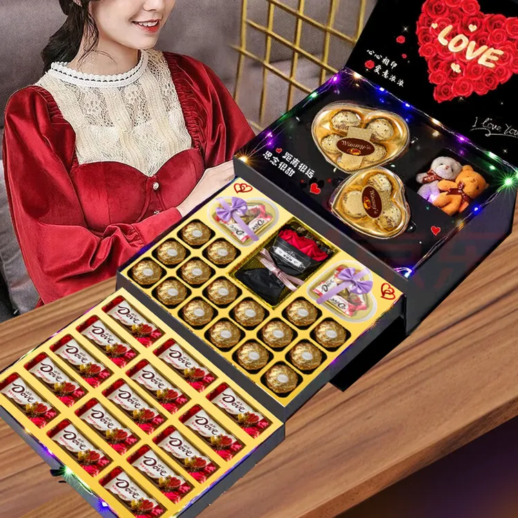 Dove/德芙生日新年礼物送女生老婆情人多唯呀巧克力惊喜浪漫礼盒
