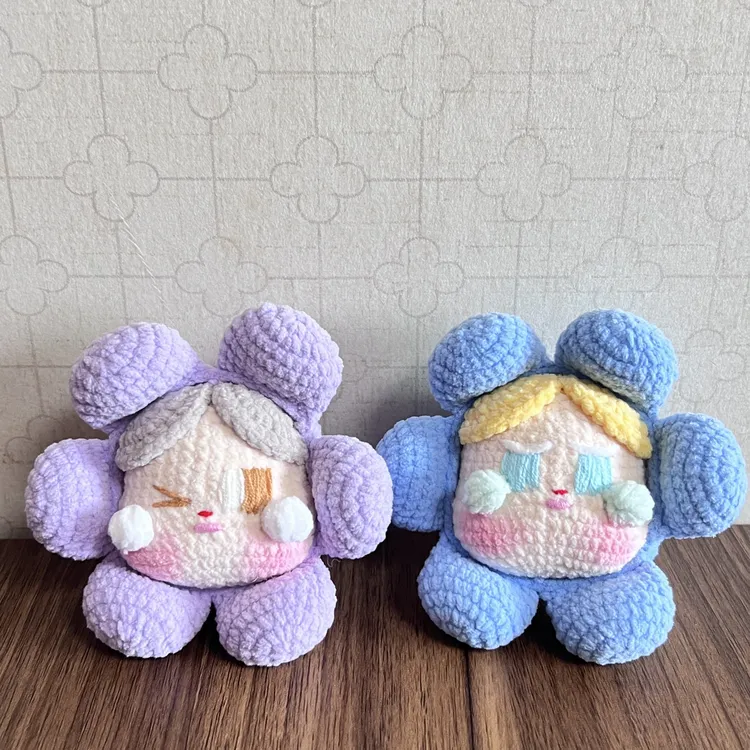 手工制作crybaby 哭娃花 下单请备注颜色