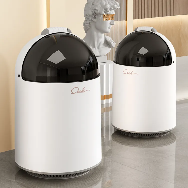 垃圾桶家用客厅卧室桌面厨房卫生间自动吸附套袋换袋垃圾袋废纸篓