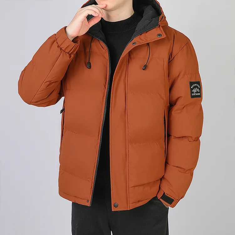 男士外套冬季新款加厚保暖棉衣韩版潮流休闲男装宽松百搭连帽棉服