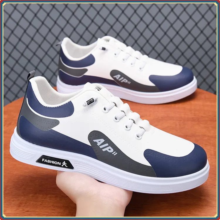 男鞋秋冬季新款男士户外加绒保暖棉鞋耐磨跑步休闲一脚蹬板鞋