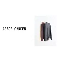 GRACE GARDEN【134】孙悟空！半拉链拼接连帽双面绒T恤NT3J2755
