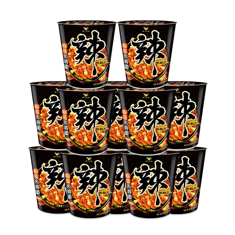 新品统一辣翻天榴莲火鸡面甜辣辣酱味火鸡面拌面爆辣火鸡面榴莲味