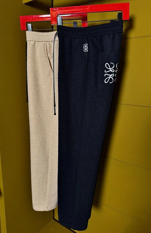 【EDGE AREA】新款重磅抽*V绳设计师奢潮直筒裤磨毛工艺888-13