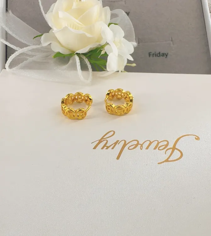 铜合金耳饰 新款耳饰065不易掉色简约大方