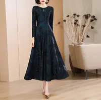 9231Aglaia法式设计师2025秋季新款时尚轻奢气质优雅百搭连衣裙女