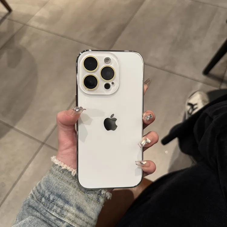 自带镜头适用苹果16Promax手机壳iPhone15简约17Promax磨砂14壳13商品图