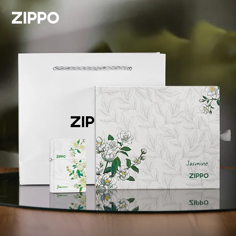 ZIPPO送君夜光茉莉愿君莫离官方正品防风七夕送男生礼物DYJ1H1X1