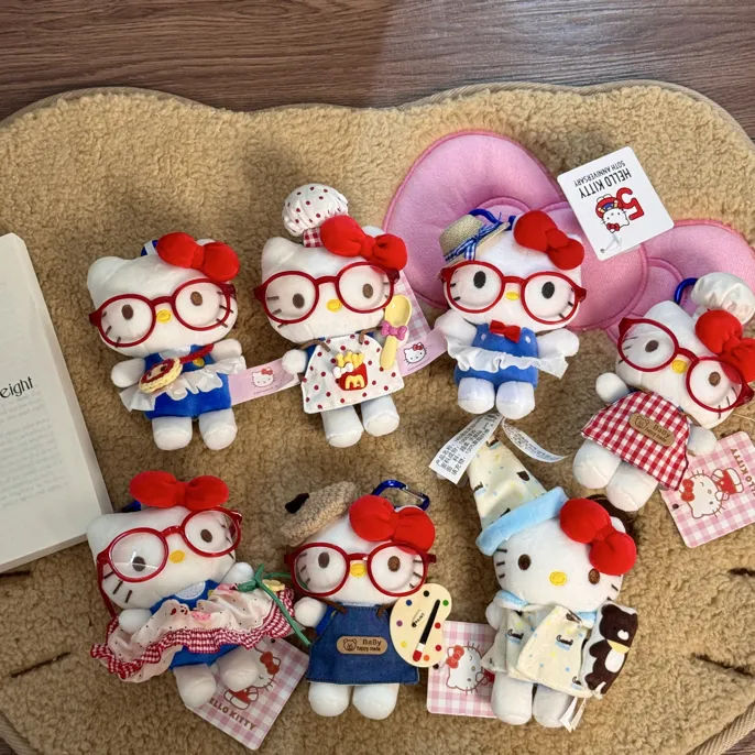 正版hellokitty包包挂件可爱少女心甜美包挂饰
