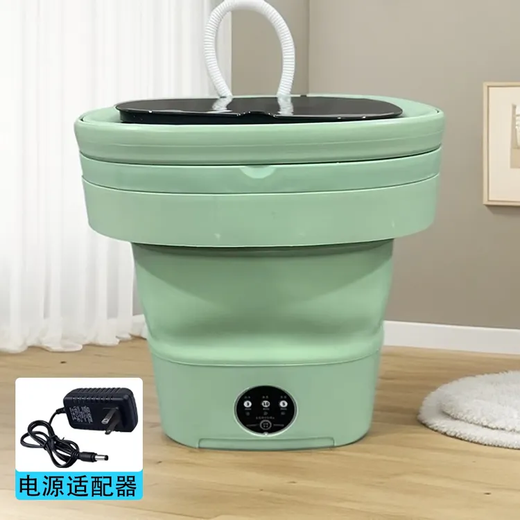 划算款-懒人内衣裤袜子宝宝专用宿舍小型便携式折叠迷你洗衣机