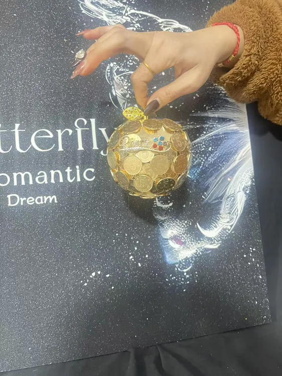 平安夜硬币苹果diy手工材料包全套金色平安果圣诞节礼物