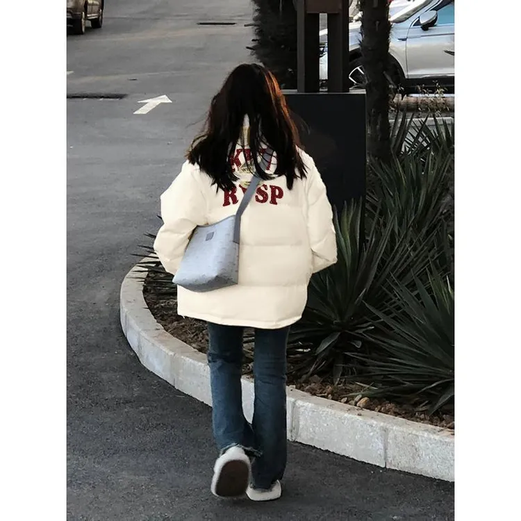 超好看小个子衣棉服女冬季新款爆款奶呼呼美式加厚外套ins