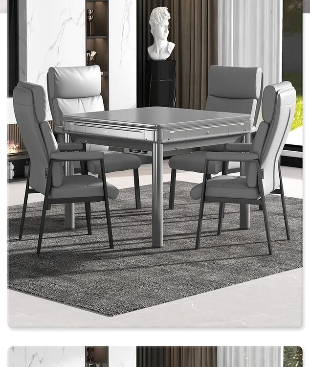 2025款新款全自动麻将机低音降噪家用棋牌室麻将桌专用款餐桌一体