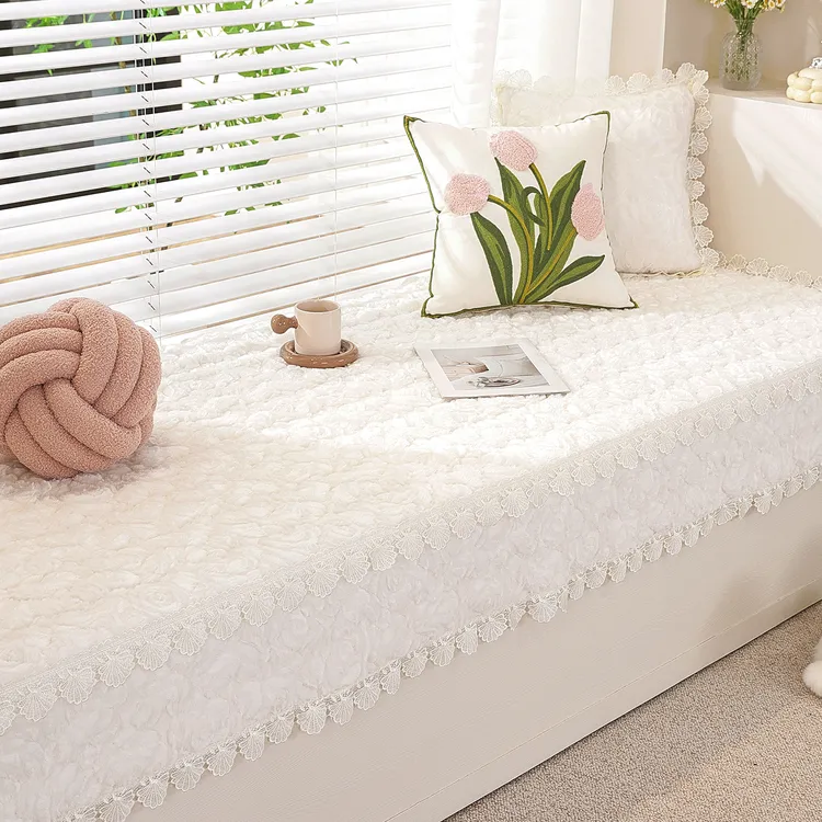 飘窗垫窗台垫冬季2025新款网红阳台卧室榻榻米坐垫防滑可机洗定做