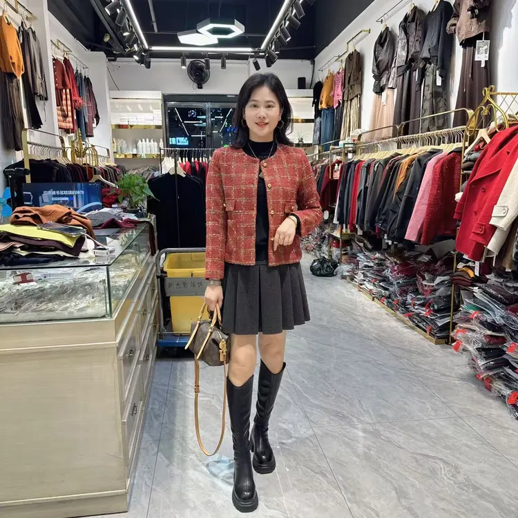 1-8179小香风外套长54