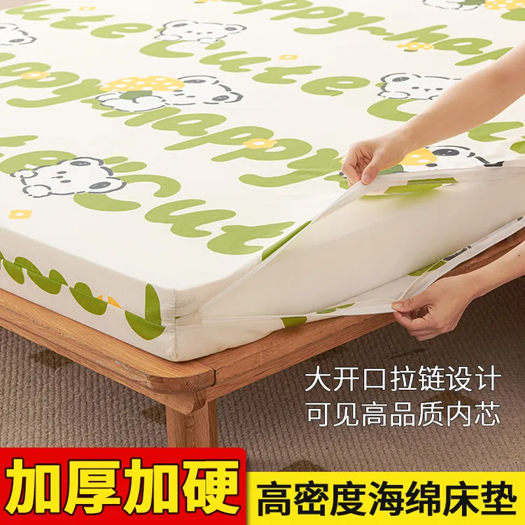 可定制高密1.2米海绵床垫1.5米家用1.8米2米榻榻米学生宿舍床垫