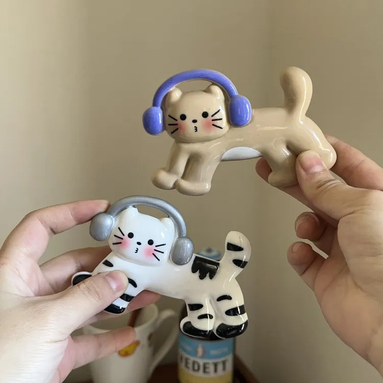 猫咪狗子冰箱贴！25款新品卡通萌趣3D立体创意个性可爱树脂强磁吸