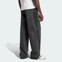 adidas三叶草DENIM JEANS春秋纯棉牛仔运动扭扭裤 JY6291 JY6292