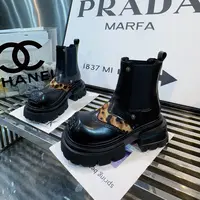 A.M艾墨儿女款重工英伦风拼接马毛女款厚底秋季个性款帅酷马丁靴