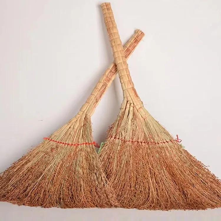 高粱扫把老式纯手工加厚扫地扫把家用农村编织大扫室内院子扫把