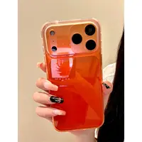 适用苹果iphone17promax渐变透明16pro创意小众15防摔14ins手机壳