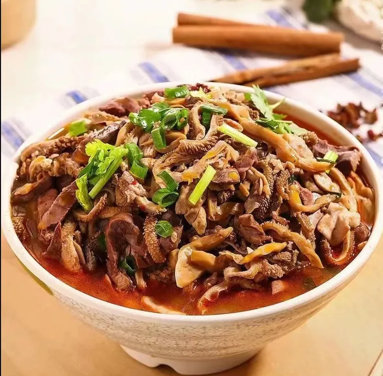 【全熟】羊杂熟食清真正宗羊肝羊肚羊肠羊心羊肺5斤装美味