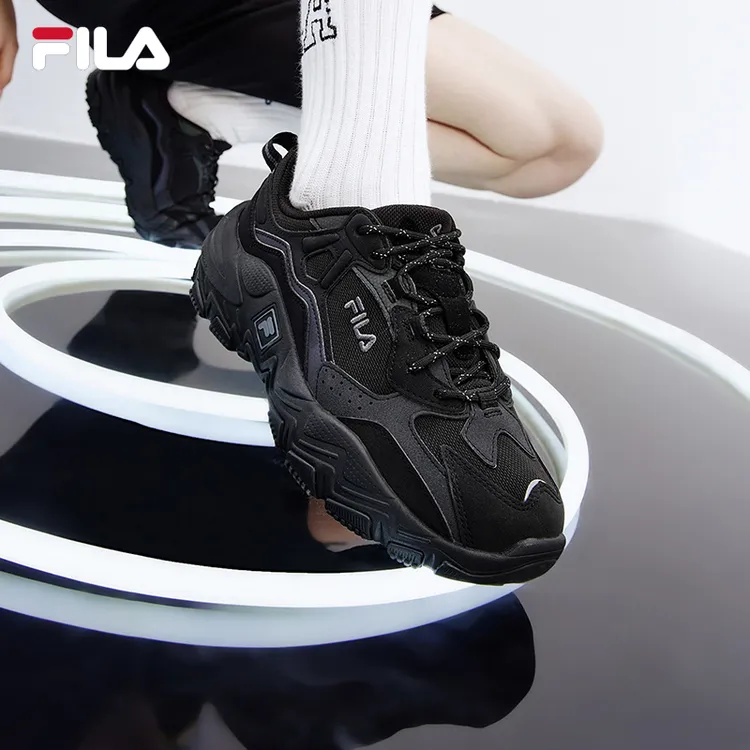 【掠夺者2.0】斐乐情侣款运动休闲老爹鞋透气男女款跑步鞋