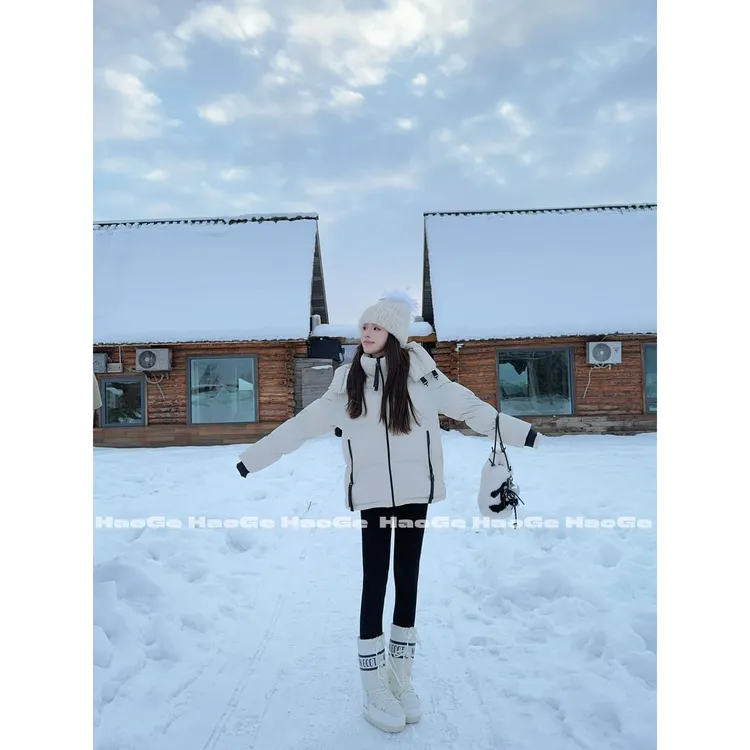 浩哥严选●长白山战服HGQ5YRF4604A鹅绒服预连帽保暖冬季简版设计