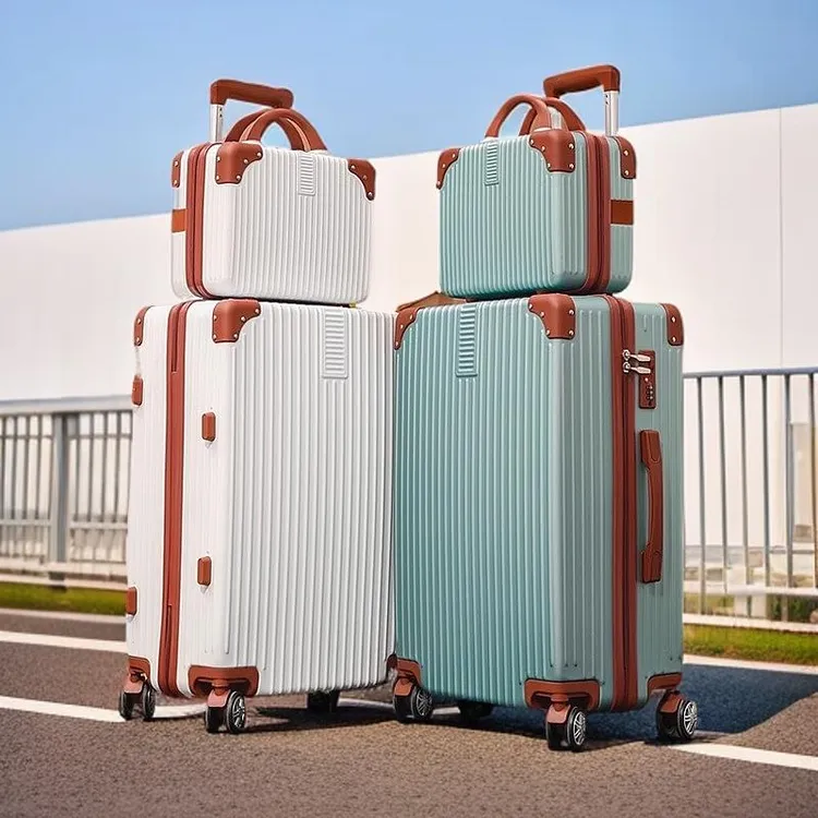 行李箱男女学生大容量26寸24超大密码箱子母22万向轮20韩版小清新