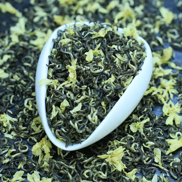 喜品尖【老树窨雪】新茶花茶2025年浓香滋味醇厚有芽叶梗老茶客