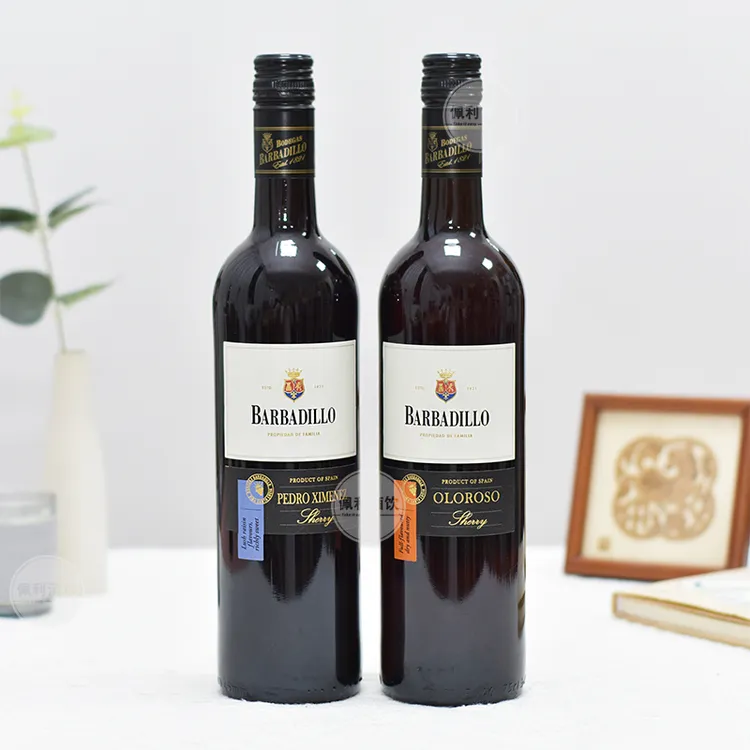 Barbadillo雪莉酒旷野酒庄Px雪利Oloroso加强葡萄酒750ml西班牙