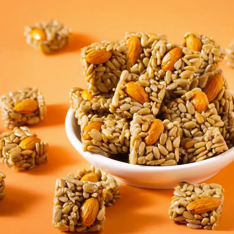 巴旦木瓜子仁酥高蛋白坚果酥葵瓜子独立包装上班族网红解馋小零食