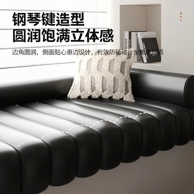 2025款轻奢高级皮质防水飘窗垫可定制2025四季适用阳台软垫卧室