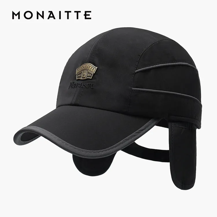 【加绒保暖护耳棒球帽】蒙奈特帽子男冬季户外运动骑车防寒雷锋帽女