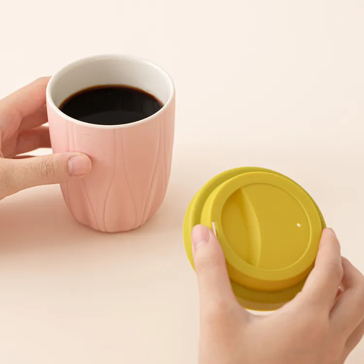 陶瓷杯家用喝水2025年新款特别好看的高级感精致的咖啡杯水杯杯子