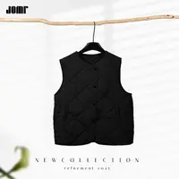 Jomr●主理人私服【云感皱棉马甲】三重预缩+肌理压皱冬加厚马甲背心