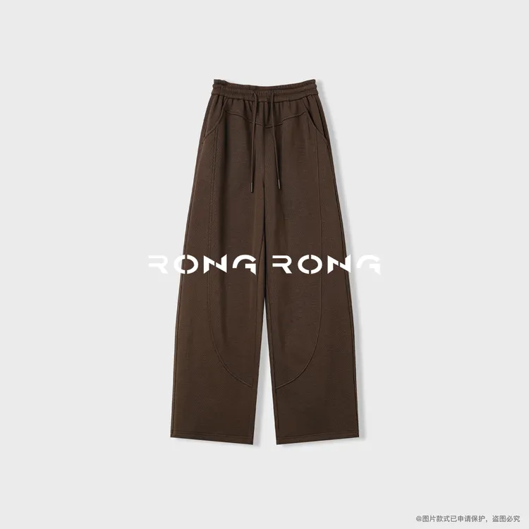 溶溶【静奢老钱】RONGRONG 莫代尔棉垂感简约通勤风休闲裤2522K707