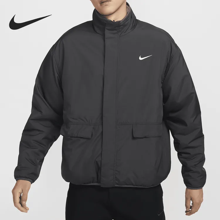 Nike/耐克正品秋冬款男士保暖双面穿立领休闲外套冬季HV1737-060