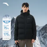 安踏面包羽绒服|加厚短款连帽冬季新款防泼水户外羽绒服休闲棉服