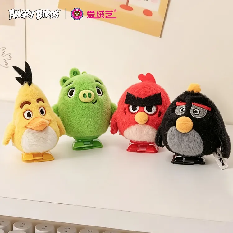 Angry Birds愤怒的小鸟正版授权毛绒玩具摆件玩偶生日礼物送女生