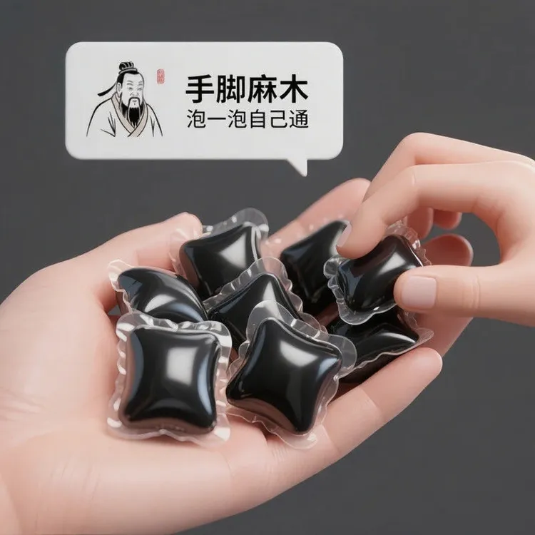 【正品】手足麻木腿脚发麻脚掌脚趾头麻木小腿麻木四肢麻木凝珠