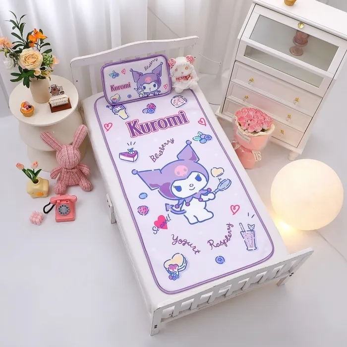 2025新款三丽鸥正版植物云柔冰丝软凉席