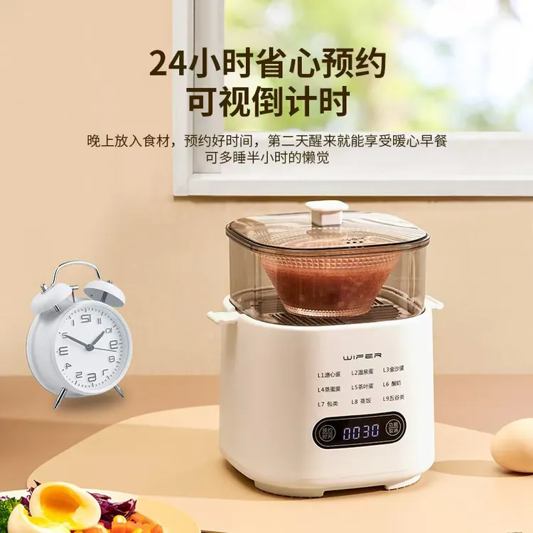 拉萨发货西藏包邮家用多功能迷你上蒸下煮一体全自动蒸蛋器煮蛋器